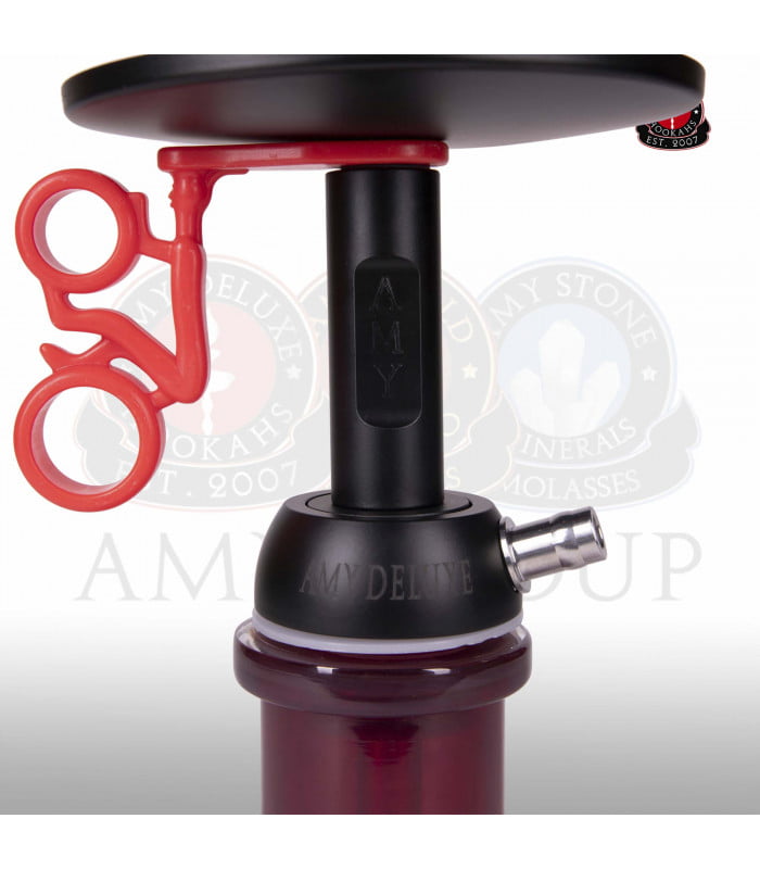 Amy Deluxe 116.03 Alu Mini Bag Zwart - Shisha Smaak