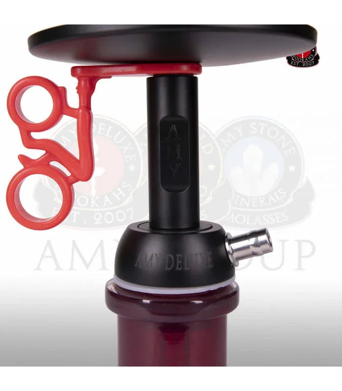 Amy Deluxe 116.03 Alu Mini Bag Zwart - Shisha Smaak