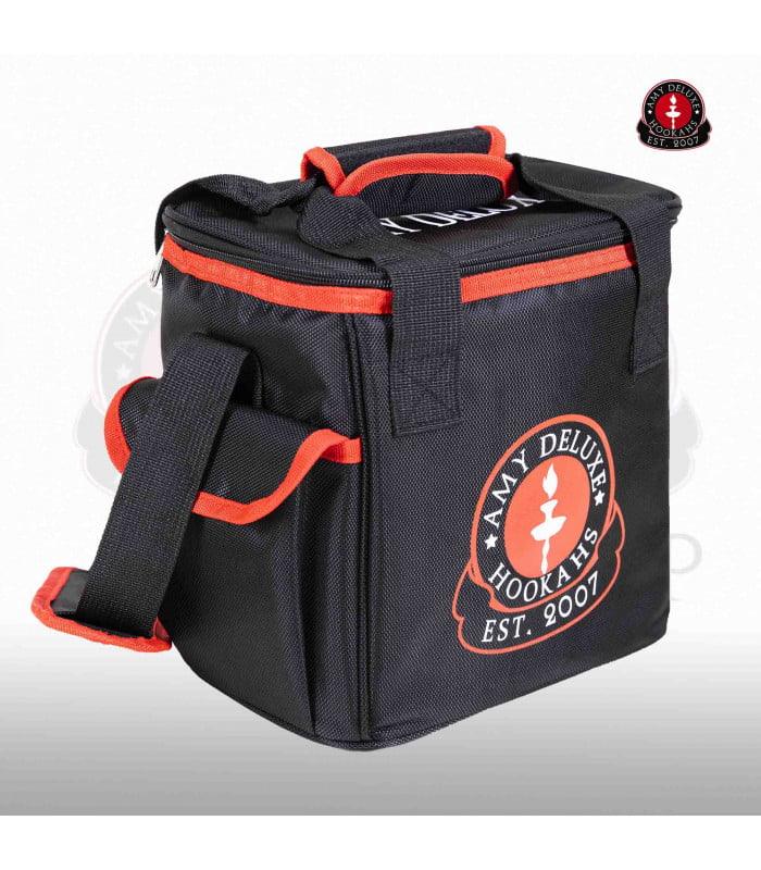 Amy Deluxe 116.03 Alu Mini Bag Zwart - Shisha Smaak