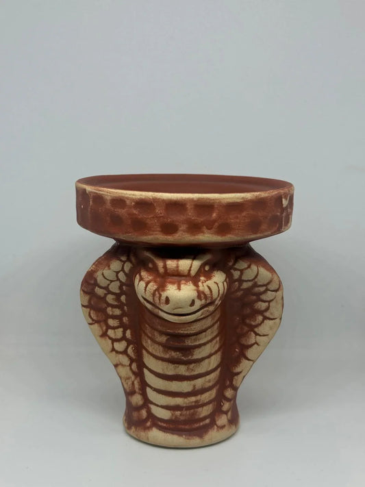 Slangenkop Klei Tabakskop - Shisha Smaak