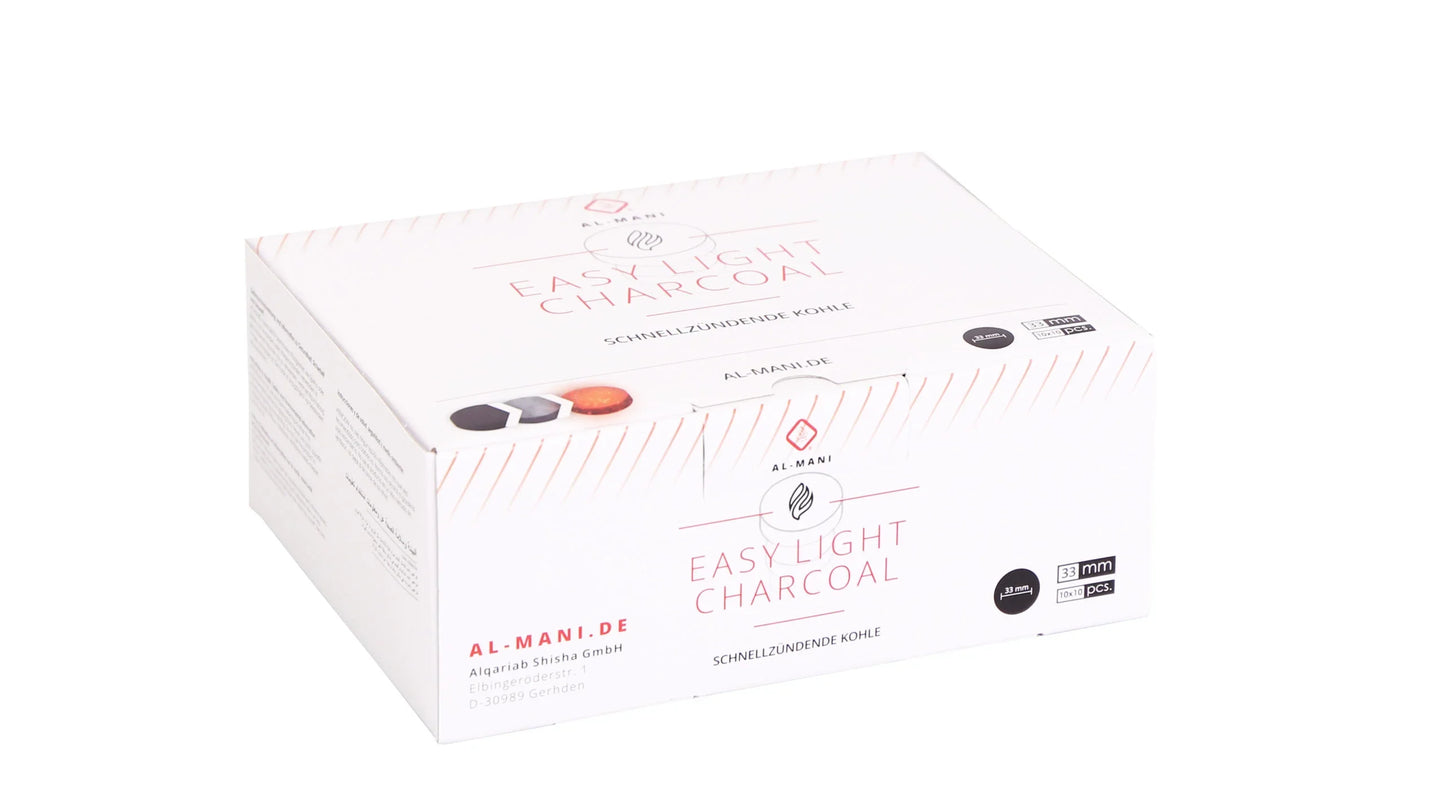 Al Mani Easy Light kolen 1 Doos 33mm - Shisha Smaak