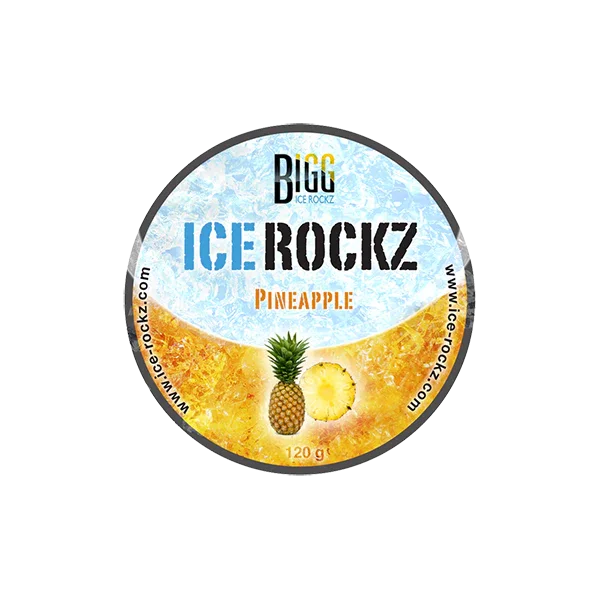 Bigg Ice Rockz 120gr Pineapple - Shisha Smaak