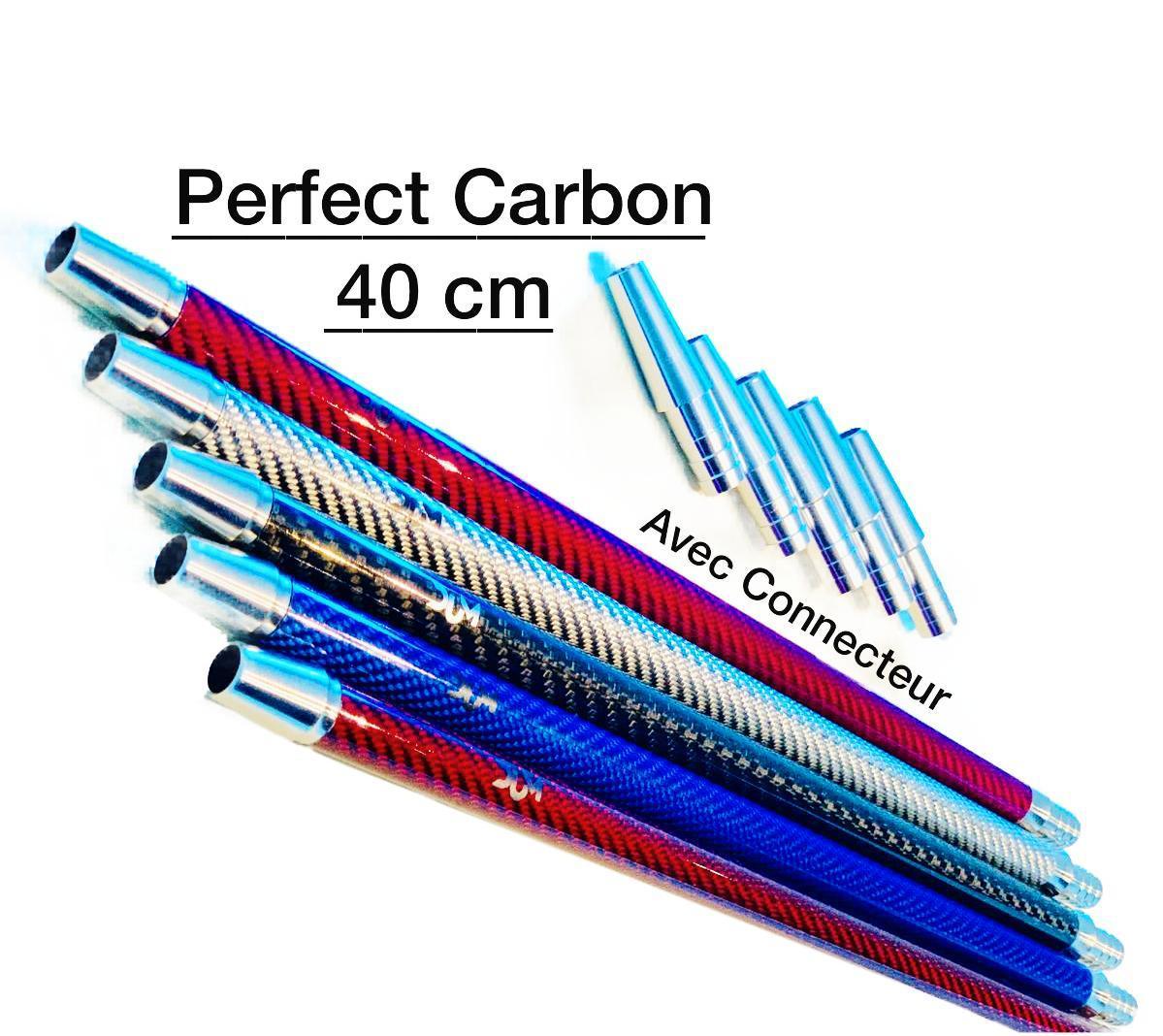 Carbon Mondstuk 40CM Dum - Shisha Smaak