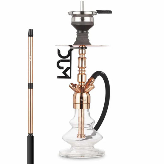 DUM SS26 Junkie shisha waterpijp roestvrij staal compact design