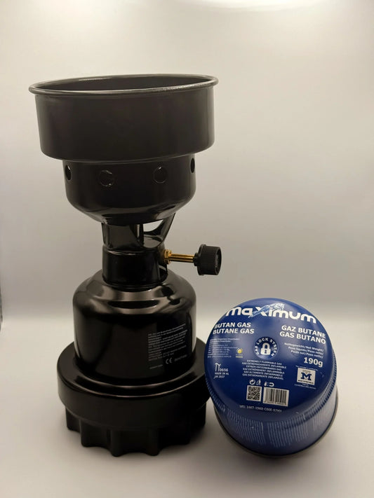 DUM Gasbrander met Gasbus – Complete Set voor Shisha, Keuken & Outdoor - Shisha Smaak