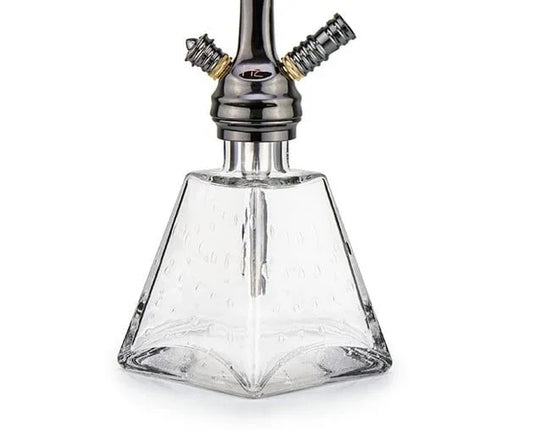 H2 Waterpijp Vaas 038 We Can Do It Transparant - Shisha Smaak