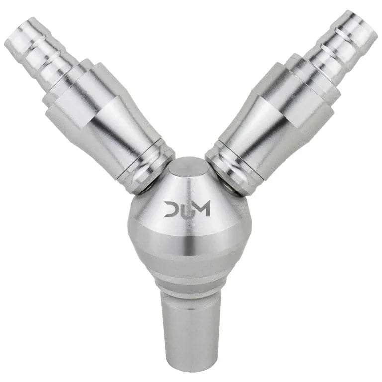 Dum 2Gether Waterpijp Slang Duo Adapter - Shisha Smaak