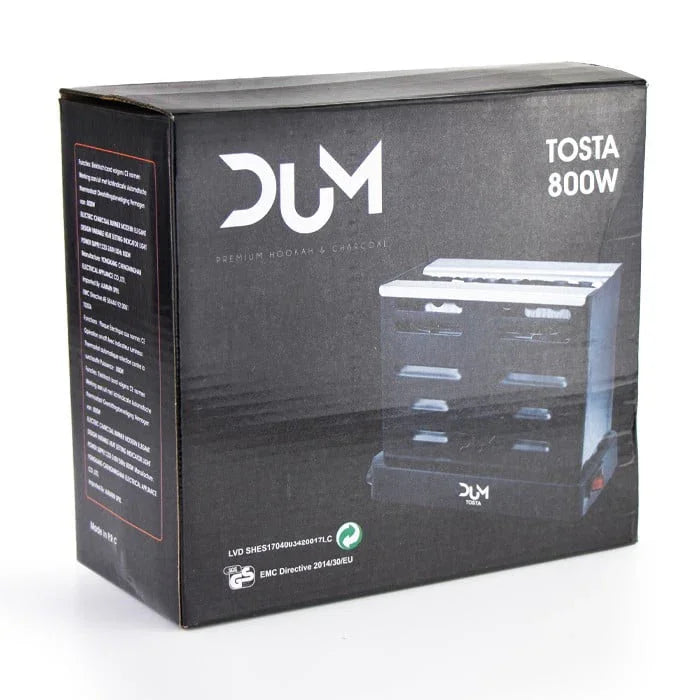 Dum Kolenbrander Tosta 800Watt - Shisha Smaak