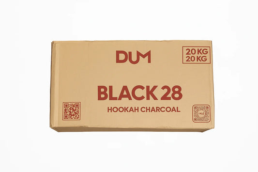 DUM 28 mm Kokos Waterpijp Kolen – 20 kg Bulk Doos - Shisha Smaak