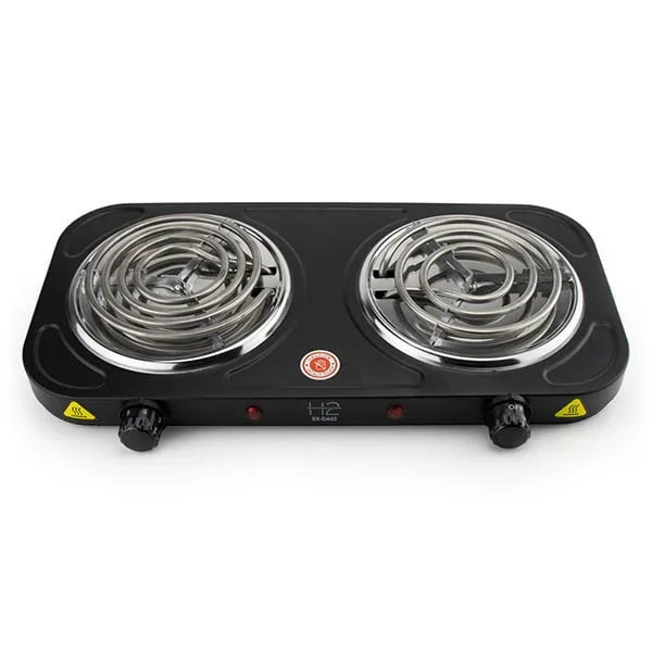 H2 Dubbel Plaat Kolenbrander 2500 Watt - Shisha Smaak