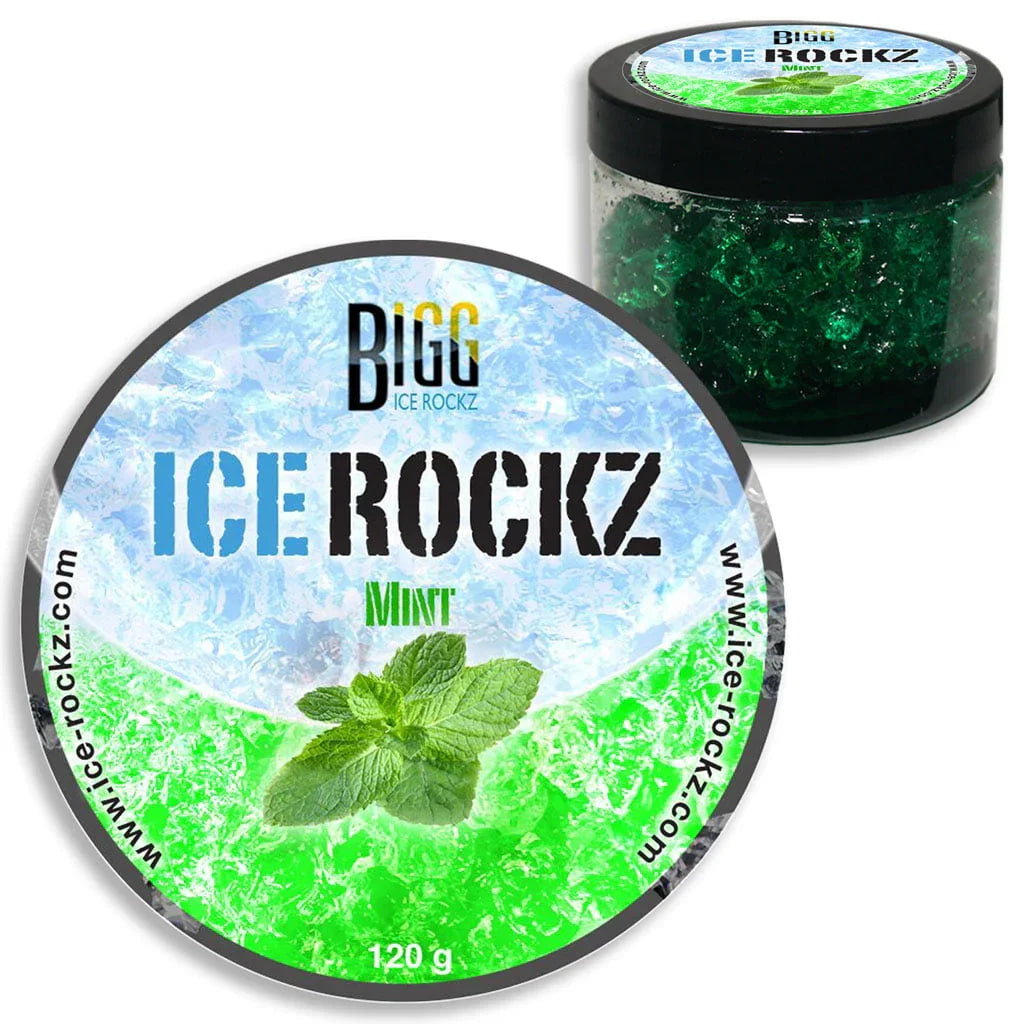 Bigg Ice Rockz 120gr Mint - Shisha Smaak