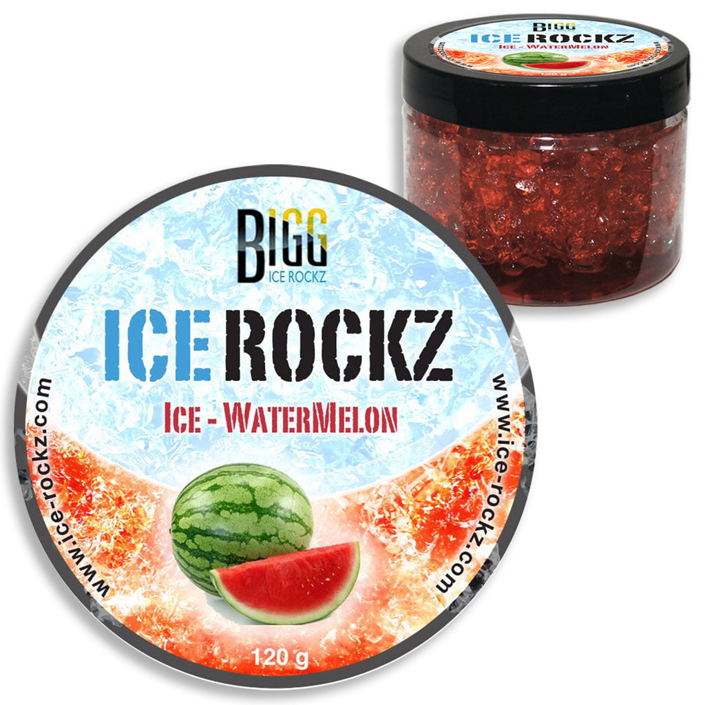 Bigg Ice Rockz 120gr Ice Watermelon - Shisha Smaak