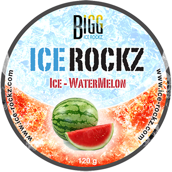 Bigg Ice Rockz 120gr Ice Watermelon - Shisha Smaak