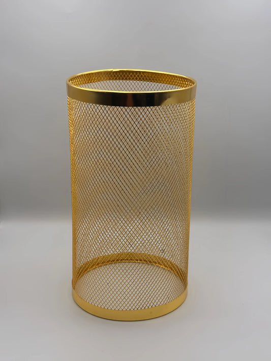 Kleine Gouden Shisha Windvanger – Net Vorm IJzeren Windscherm - Shisha Smaak