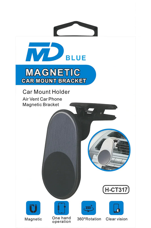 MD BLUE Magnetic Car Mount – Magnetische Telefoonhouder voor Ventilatierooster - Shisha Smaak