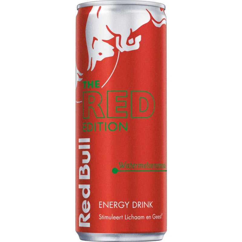 Red Bull Red Edition 250ml – Watermeloen Smaak - Shisha Smaak