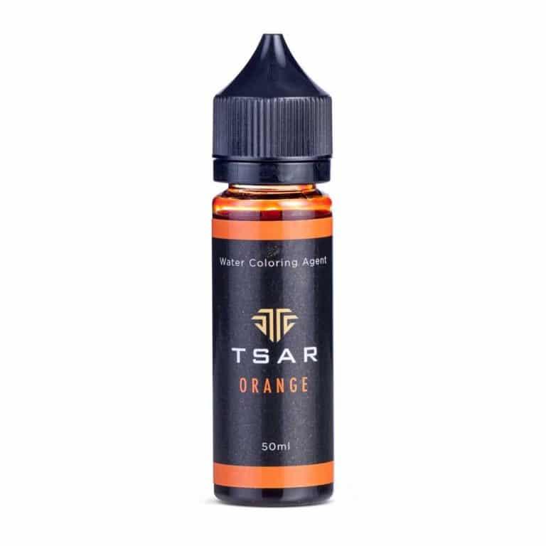 Tsar Kleurstof Vaas - Water Coloring Agent - Oranje - Shisha Smaak
