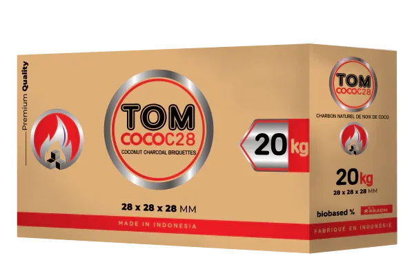 Tom Coco C28 Kolen 20 KG - Shisha Smaak