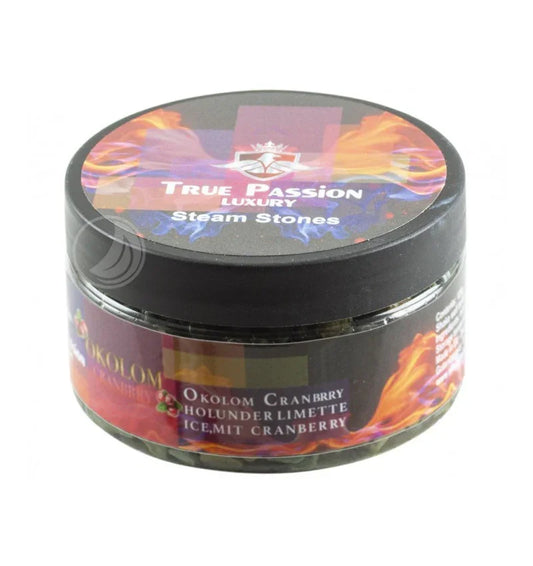 True Passion – Okolom Cranberry 120gr Steam Stones - Shisha Smaak