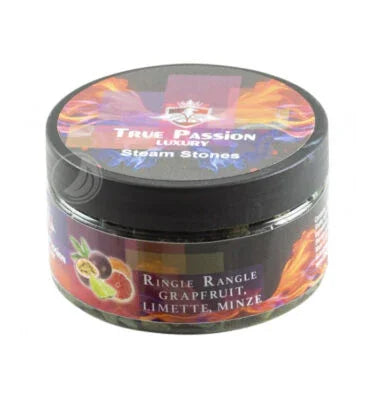 True Passion – Ringle Rangle 120gr Steam Stones - Shisha Smaak