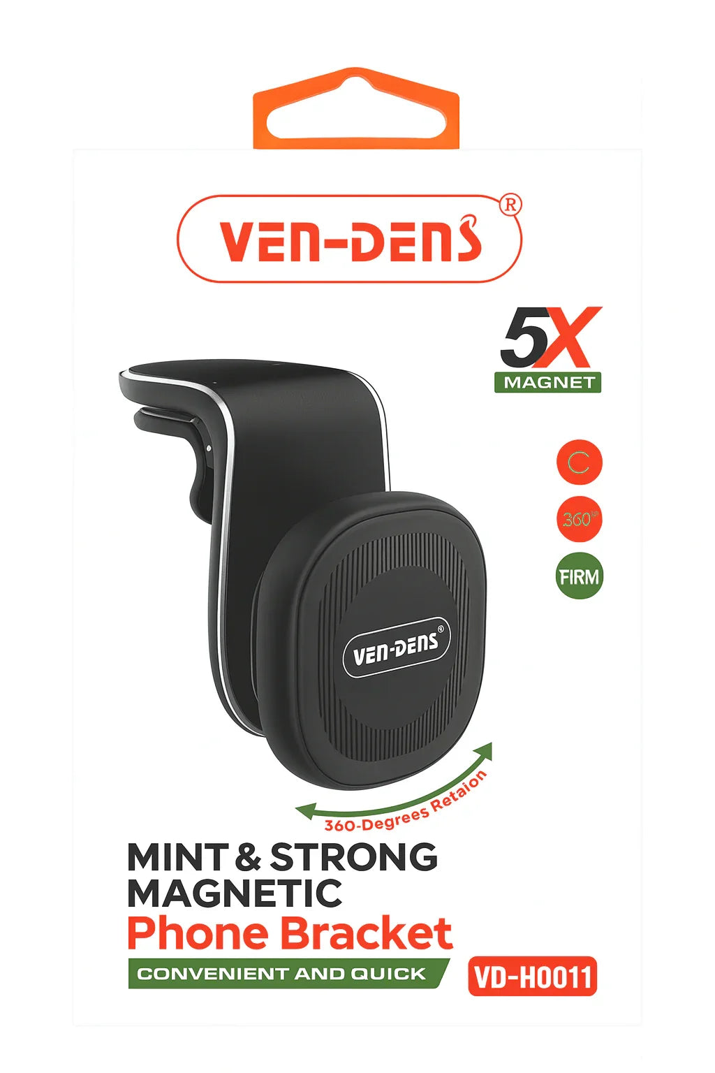 Ven-Dens Mini & Strong Phone Bracket – Air Vent Telefoonhouder met 5x Sterkere Magneet - Shisha Smaak