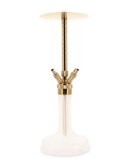 WD Hookah F60G-32 – Goud met Wit Vaas - Shisha Smaak