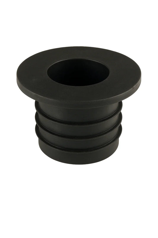 Zwart shisha vaas rubber seal – universele aansluiting voor waterpijp