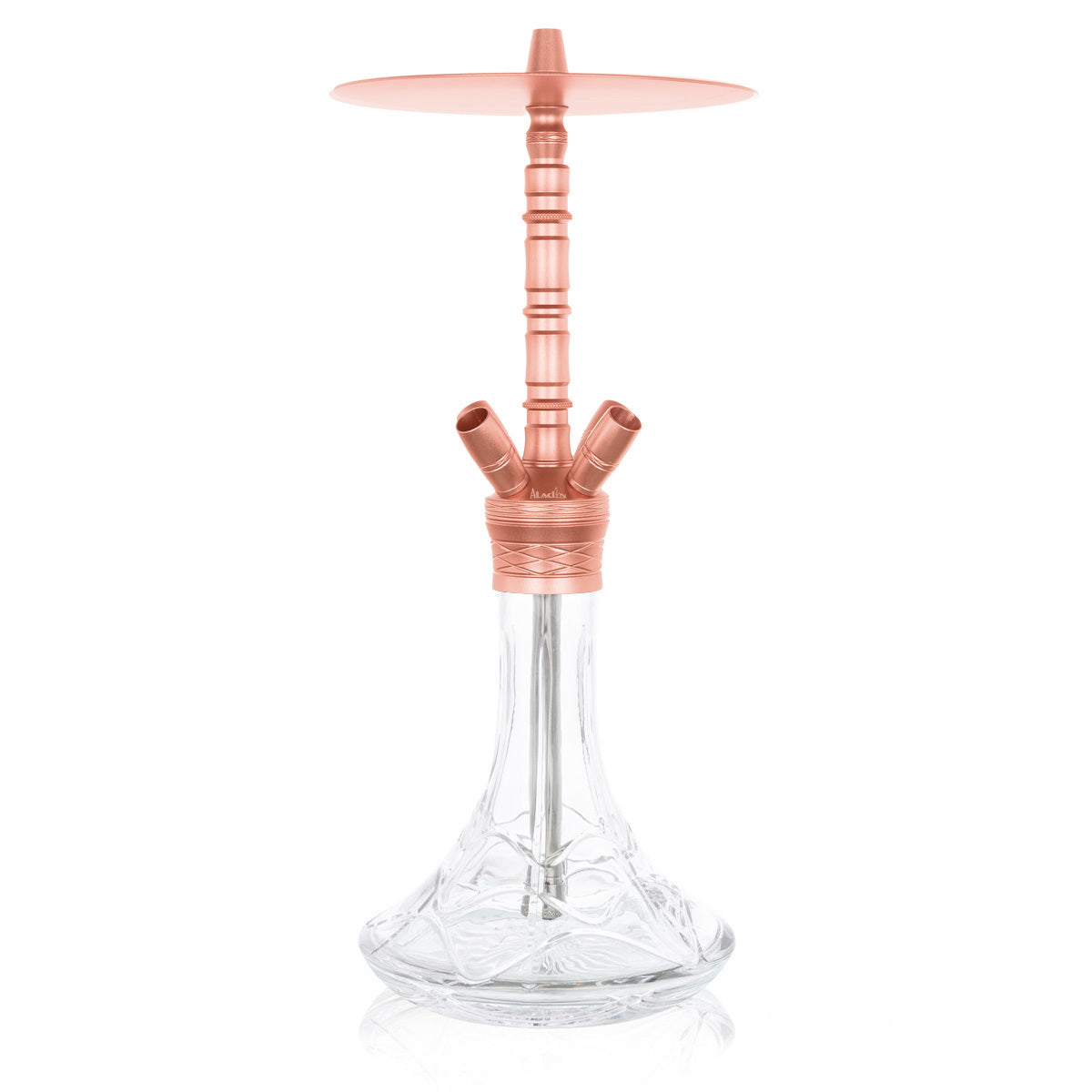 aladin_alux_7_copper_aluminium_shisha_met_glazen_bowl_en_koperkleurige_rookzuil