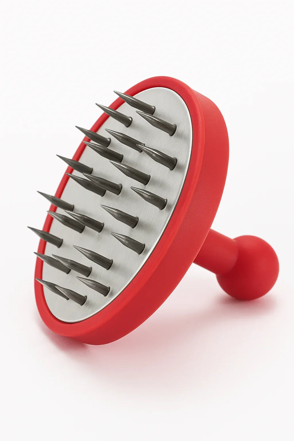 Rode Ronde Aluminium Gatenprikker voor Shisha – Duurzaam & Krachtig - Shisha Smaak