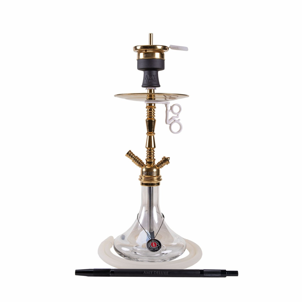Amy Deluxe 058 Middle Zoom R Shisha | Exclusieve Messing Waterpijp