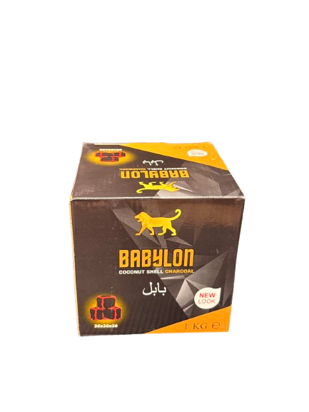 Babylon Shisha Kolen 1KG – 26MM premium kokos natuurkolen voor waterpijp