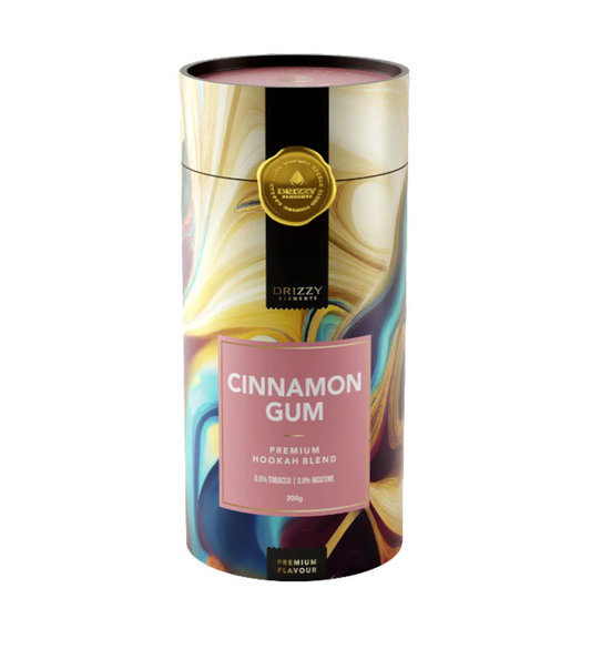 Drizzy Elements Cinnamon Gum 200 gr verpakking – alternatief voor Adalya kauwgom kaneel