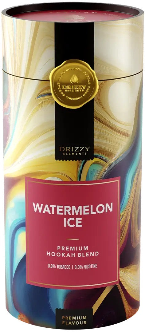 Drizzy Elements Watermelon Ice 1 kg – sappige shisha en waterpijp tabak met frisse ijzige twist