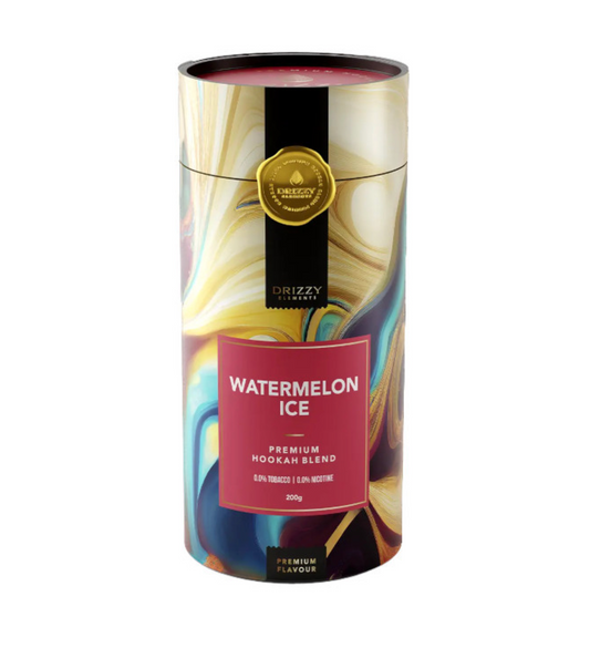 Drizzy Elements Watermelon Ice 200 gr – sappige watermeloen met koele twist shisha tabak