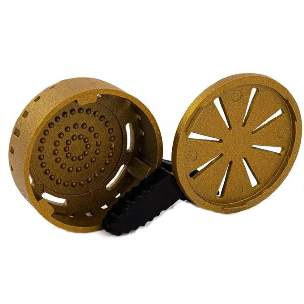 Dschinni The Crown HMD Gold – Heat Management Device voor Shisha & Waterpijp