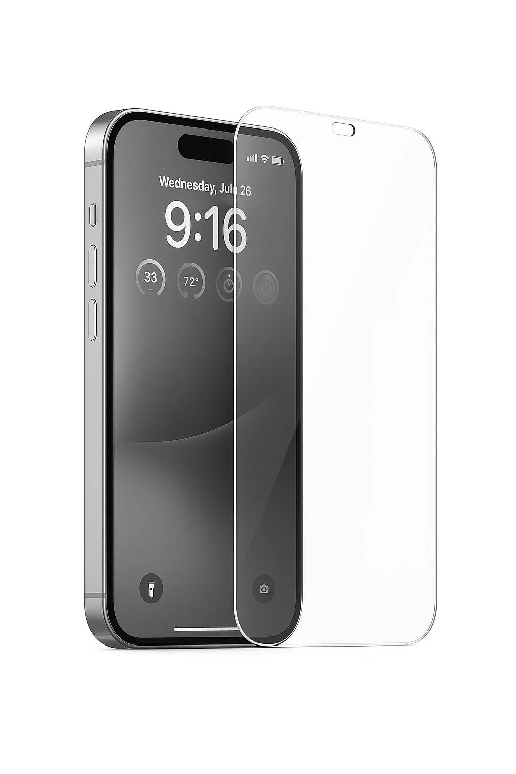 iPhone 15 Screen Protector – Transparant Gehard Glas Ultradun - Shisha Smaak