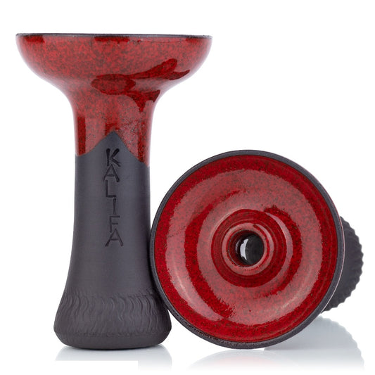 Kalifa Phunnel Rubin – Rode Handgemaakte Shisha Tabakskop uit Duitsland - Shisha Smaak
