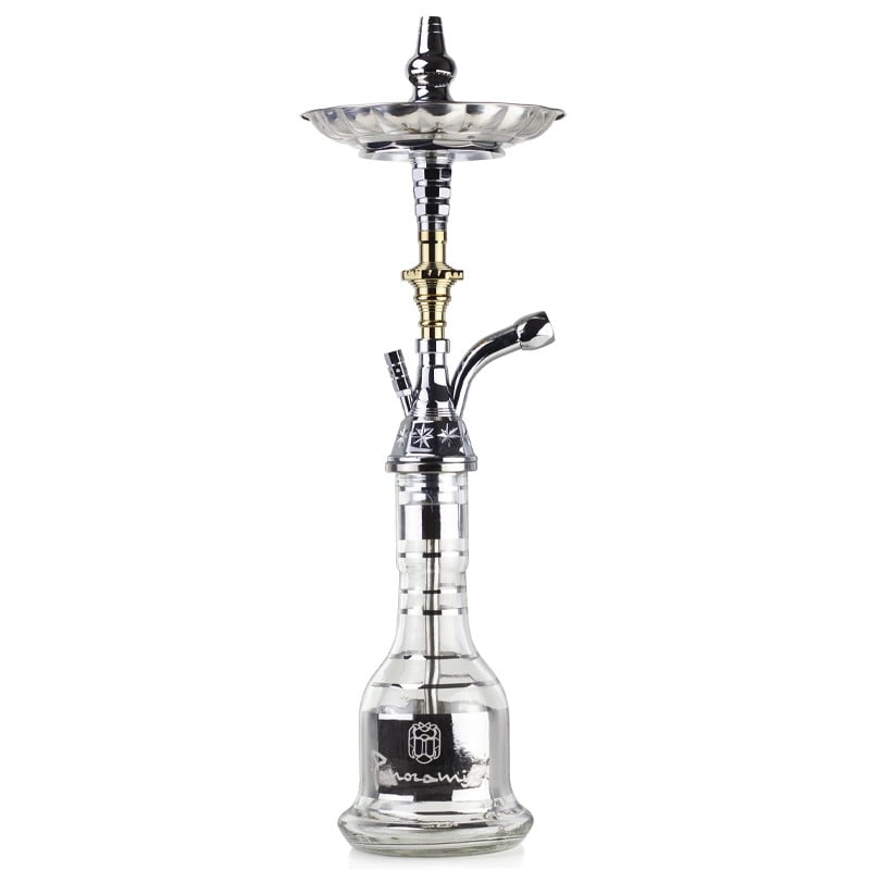 Khan Al Khalily Panoramix B Vaas Zilver - Shisha Smaak