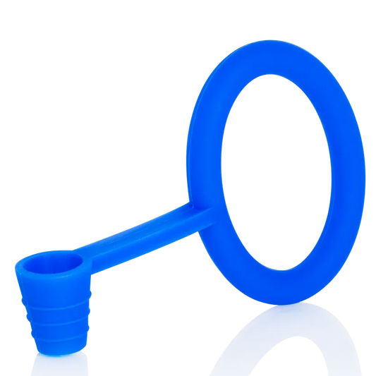 KS Original Tongo blauw – siliconen slanghandgreep en tangenhouder voor shisha