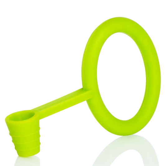 KS Original Tongo groen – siliconen slanghandgreep en tangenhouder voor shisha