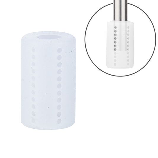 KS Diffusor Diffu Tube Clear – transparante siliconen shisha diffuser voor een stille rookervaring