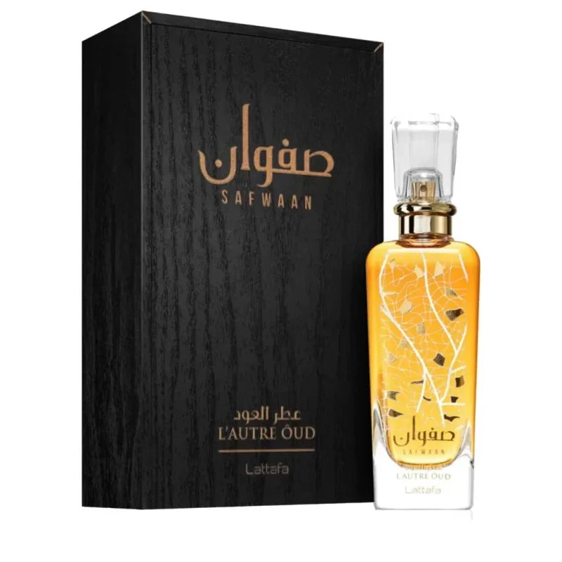 Lattafa Safwaan Lautre Oud – Rijk en Krachtig Oud Parfum - Shisha Smaak