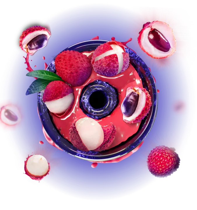 Space Smoke Lychee King 125Gr - Shisha Smaak