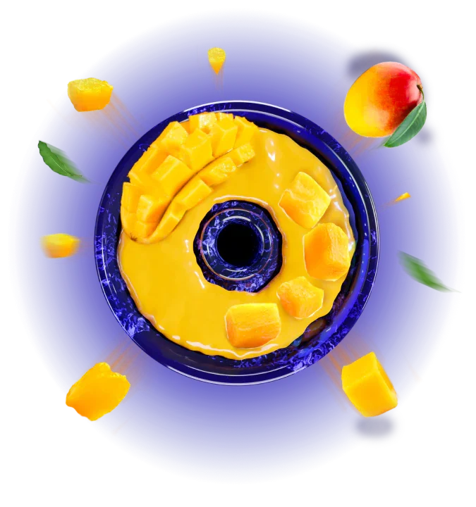 Space Smoke Mangorich 125Gr - Shisha Smaak