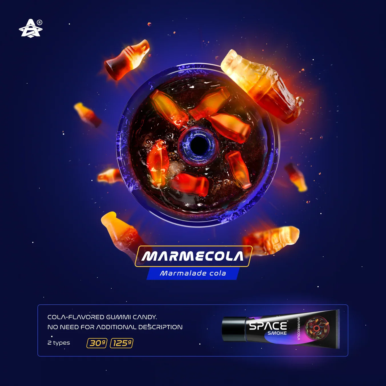Space Smoke Marmecola 125Gr - Shisha Smaak