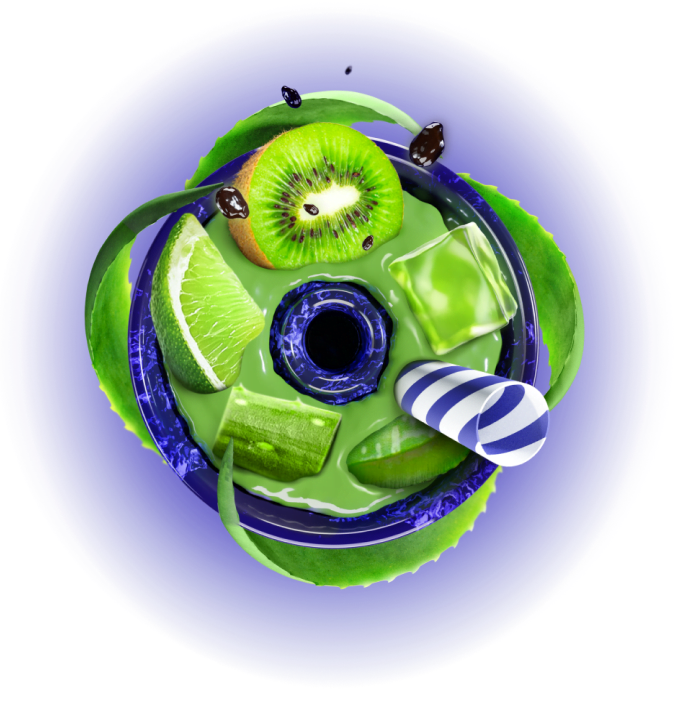 Space Smoke Monster Green 30gr - Shisha Smaak