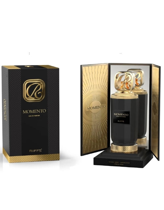 Riiffs Momento parfum 100 ml – luxe heren eau de parfum met frisse citrus en warme houttonen