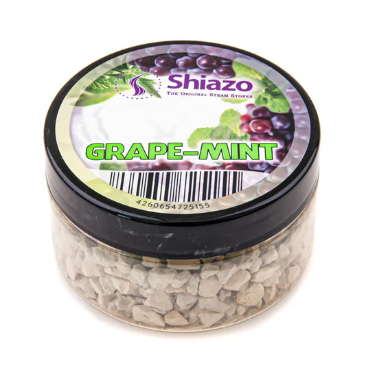 Shiazo Steam Stones Grape Mint 100gr – Druif & Mint Shisha Smaak Zonder Nicotine - Shisha Smaak