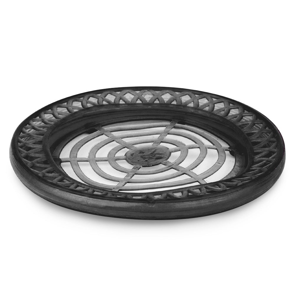 Shisha vaas bescherming siliconen bowlschoner black geplaatst onder Khalil Mamoon waterpijp vaas