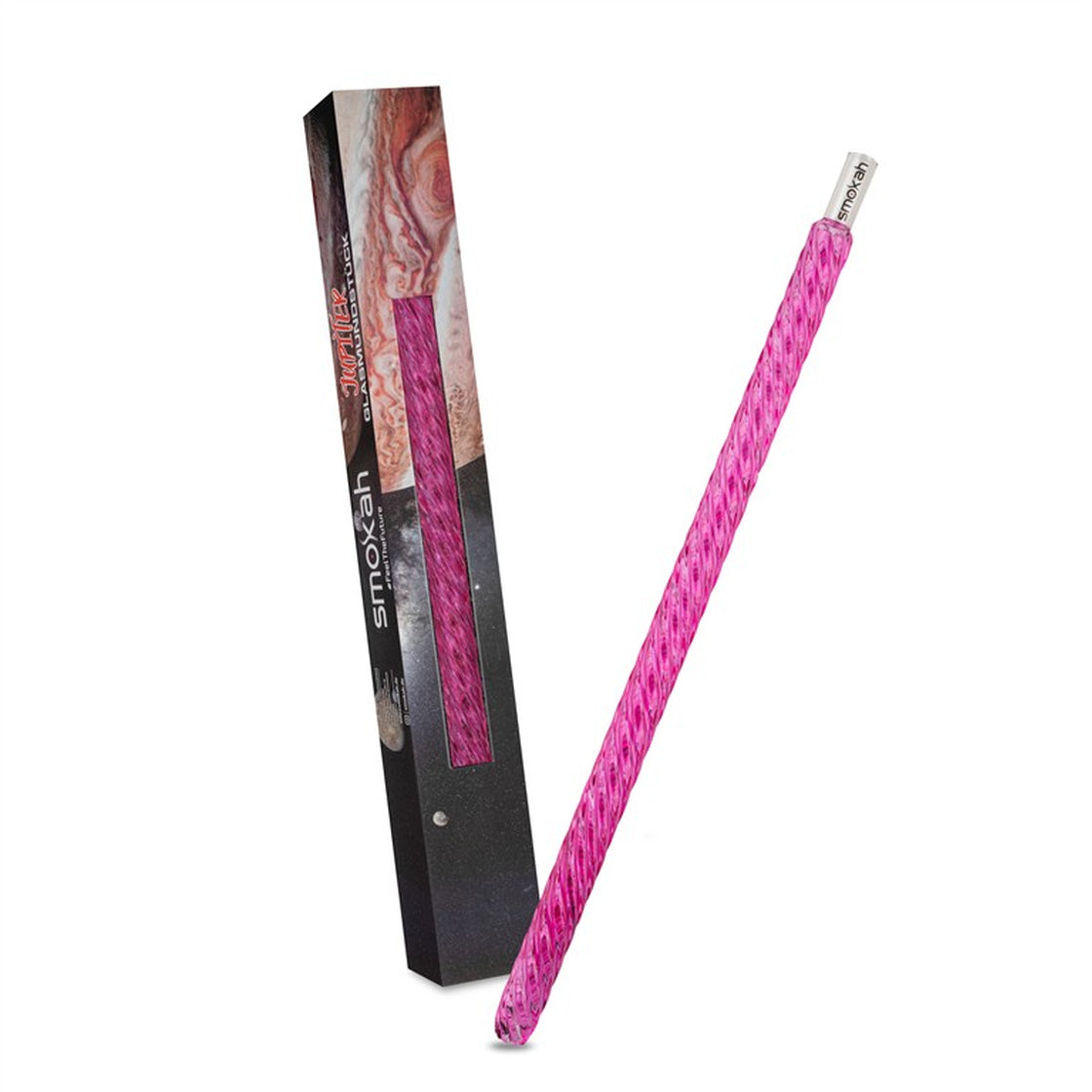 Smokah Jupiter Pink glazen mondstuk – roze waterpijp glas mondstuk